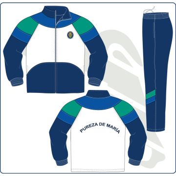 CHANDAL PUREZA DE MARIA 100% ALGODON    